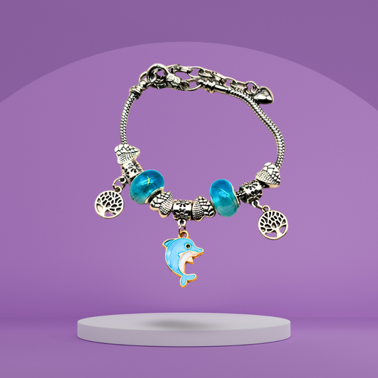 Lucky Dolphin Charm Bracelet