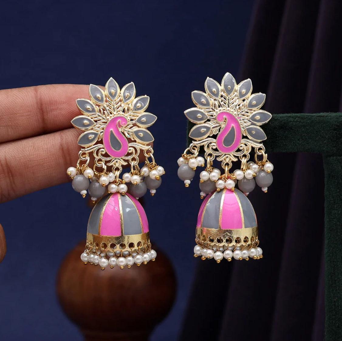 Peahen Jhumka - SLAYDY