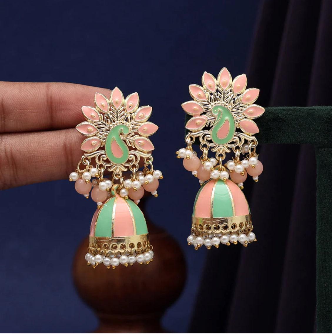 Peahen Jhumka - SLAYDY