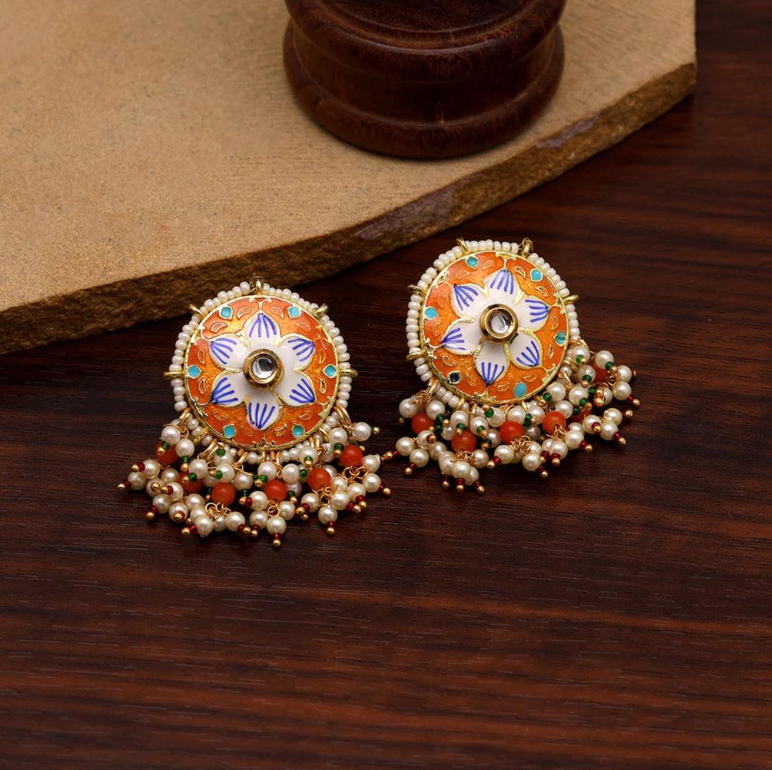 Floral Sphere Stud - SLAYDY