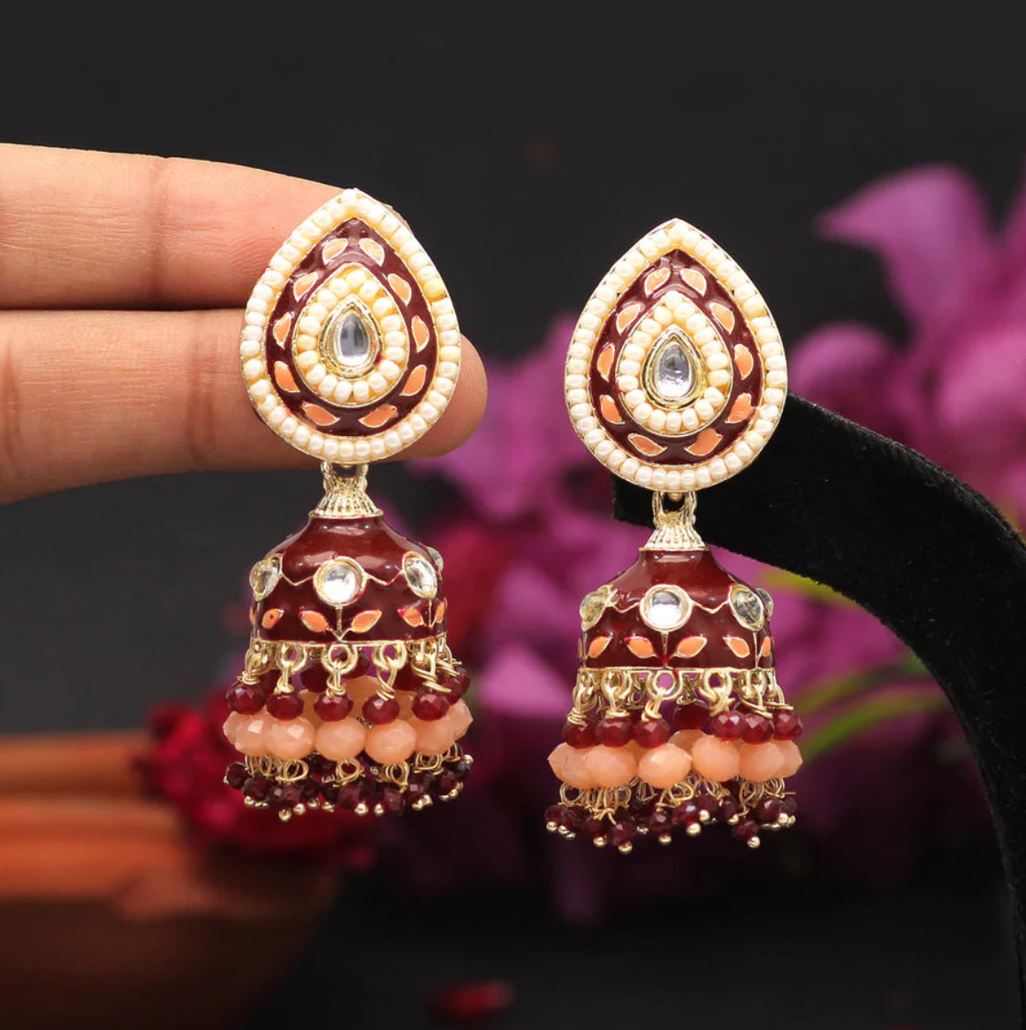 Serene Driblet Jhumka - SLAYDY