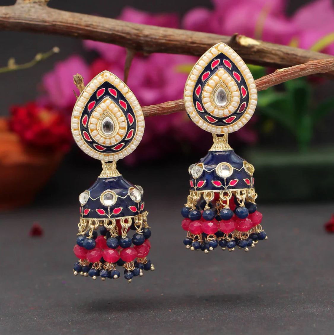 Serene Driblet Jhumka - SLAYDY