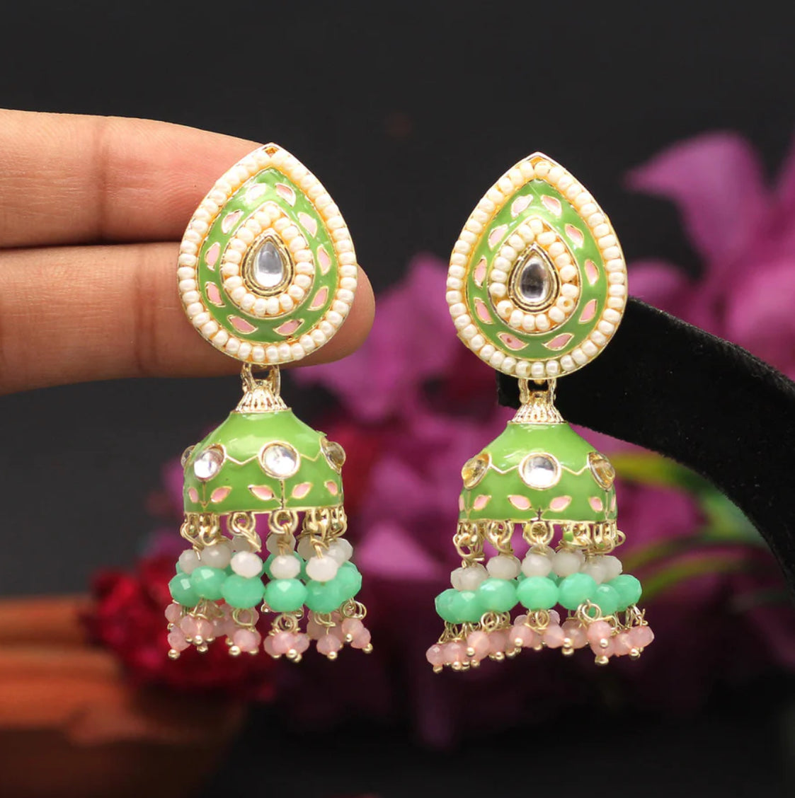 Serene Driblet Jhumka - SLAYDY