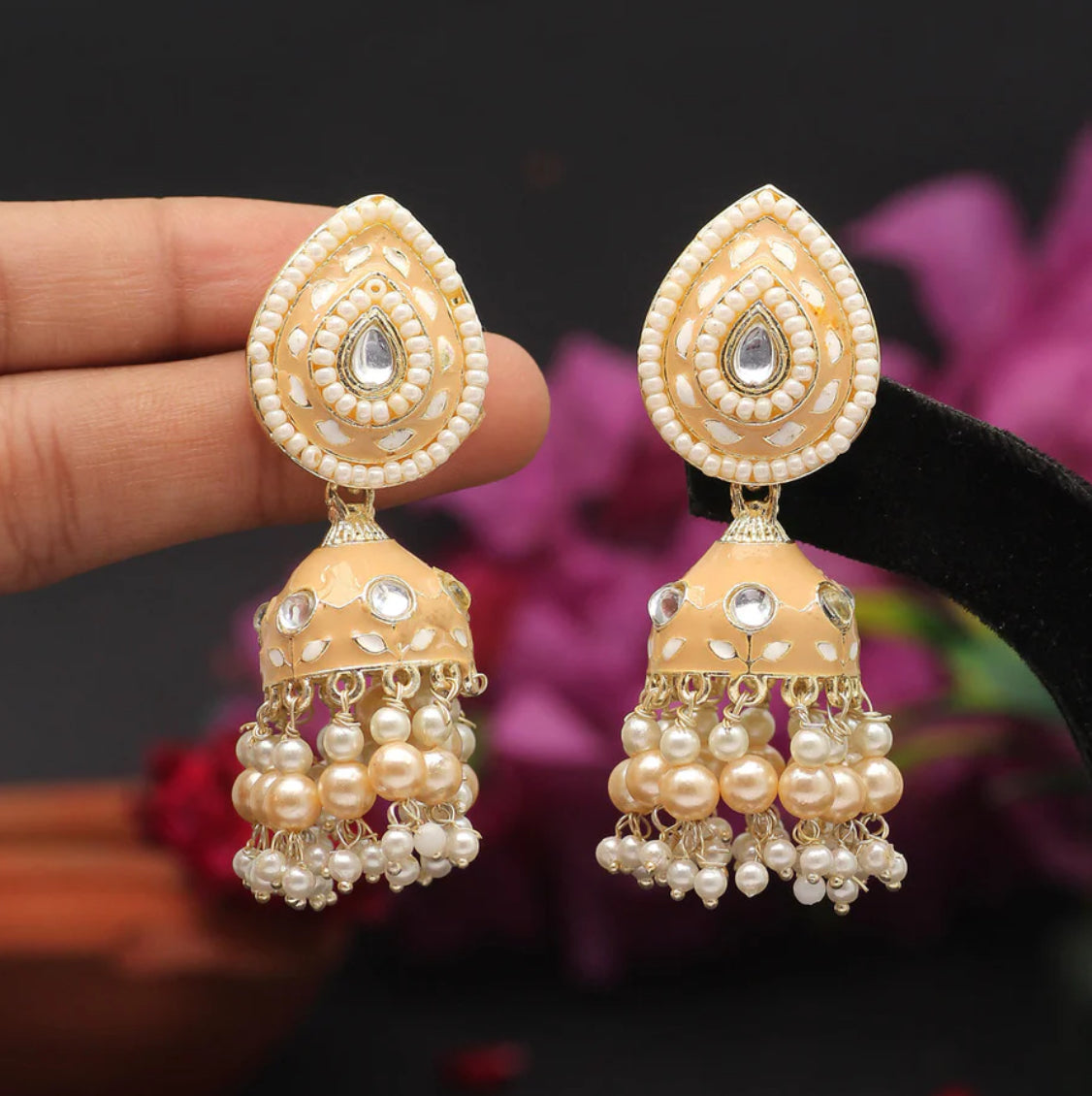 Serene Driblet Jhumka - SLAYDY