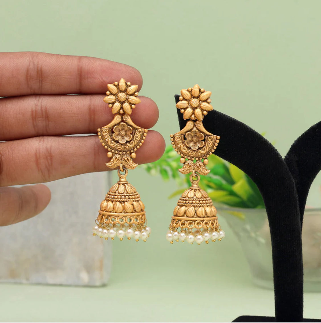 Blossom Gold Earring - SLAYDY