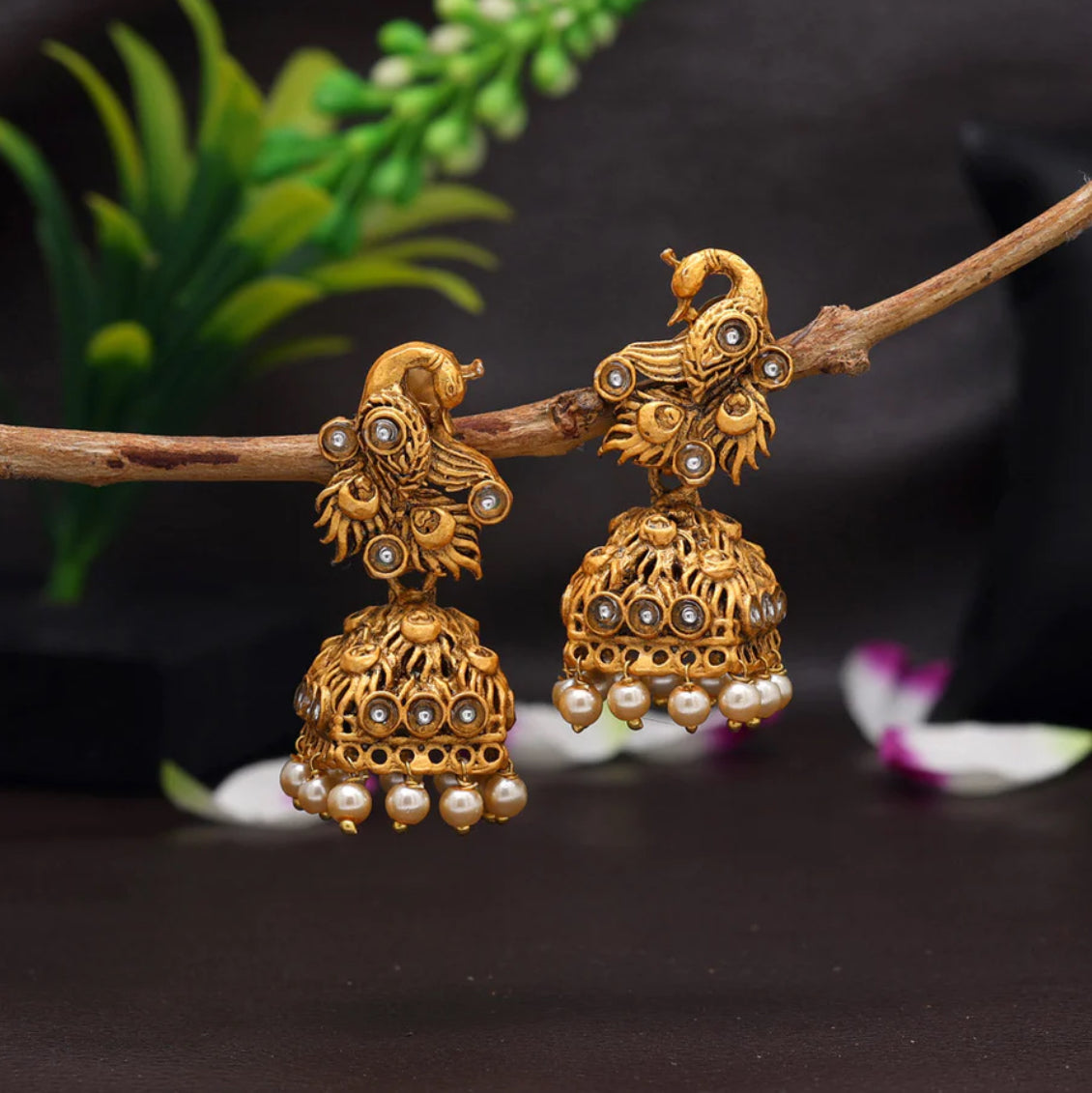 Shilp Mayura Earring - SLAYDY