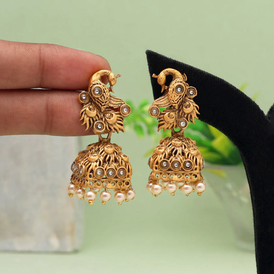 Shilp Mayura Earring - SLAYDY