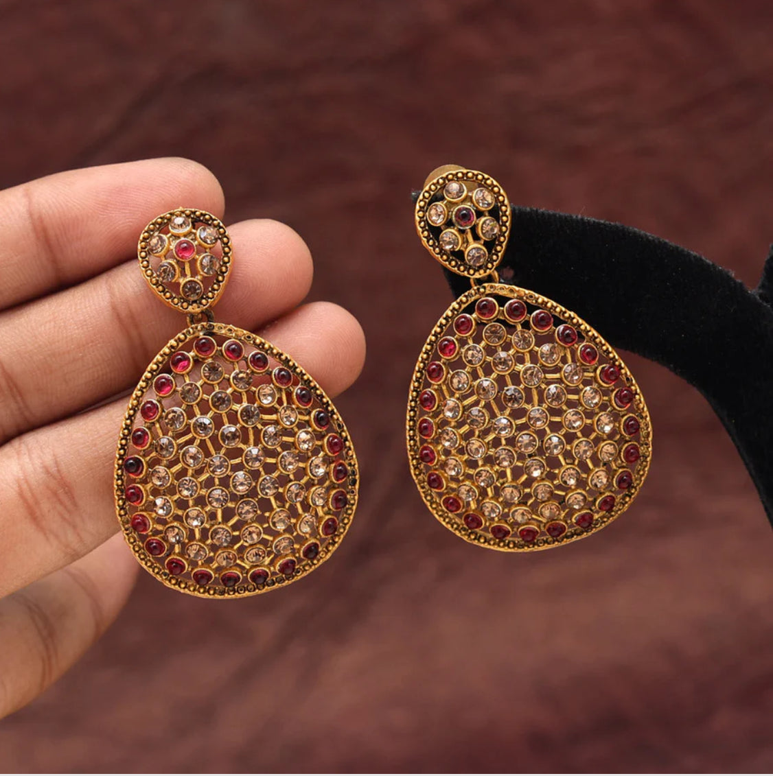 Ornate Jhumka - SLAYDY