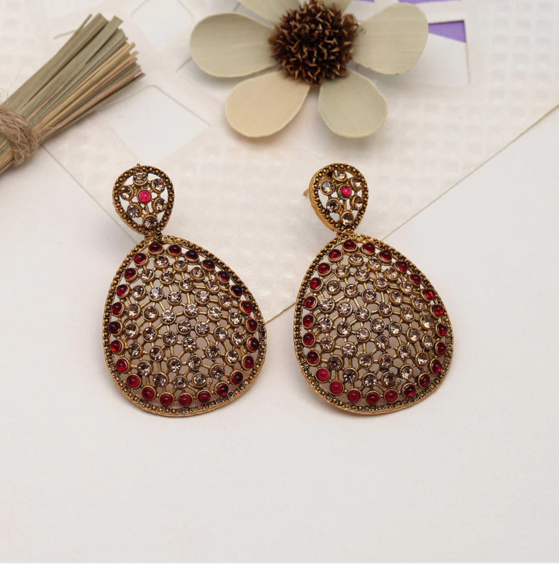 Ornate Jhumka - SLAYDY